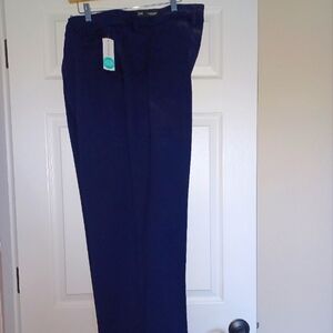 NWT Liverpool Kelsey Wide Leg Navy Trousers
